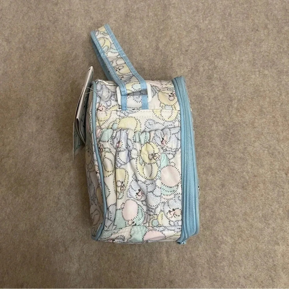 Health-Tex Vintage Baby Fridge Vinyl Insulated Bottle Bag Pastels Blue Animals - Picture 3 of 16